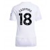 Maillot de foot Manchester United Casemiro #18 Extérieur vêtements Femmes 2025-26 Manches Courtes